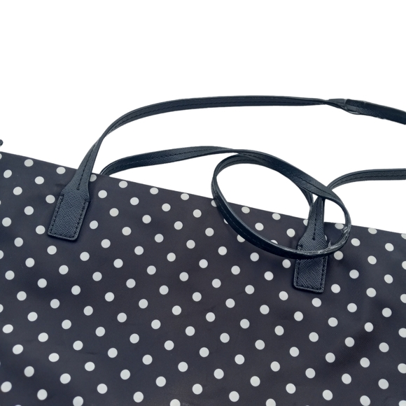 Kate Spade ♠️- Blake Avenue Taden Handbag Tote black and white polka-dot - Picture 13 of 16
